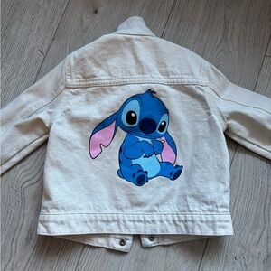 2T - 3T H&M Kids Cream Jacket with Lilo Design